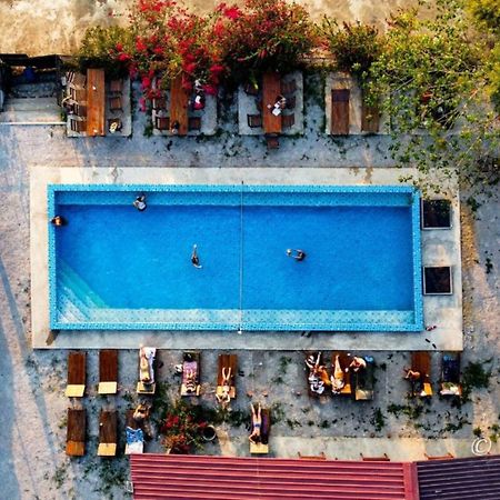 Riverside Garden Hostel วังเวียง ภายนอก รูปภาพ
